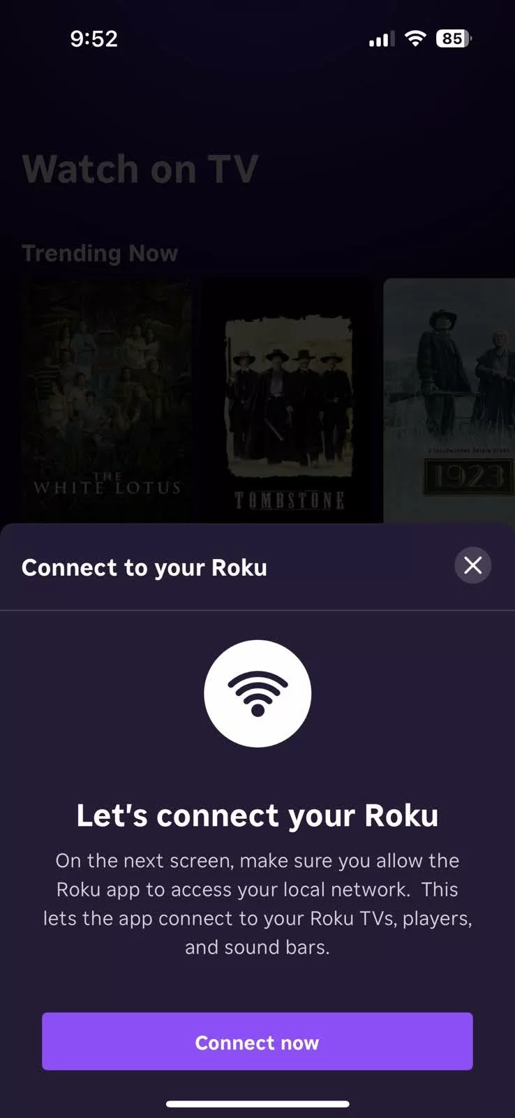 Connect your devices to the same local network