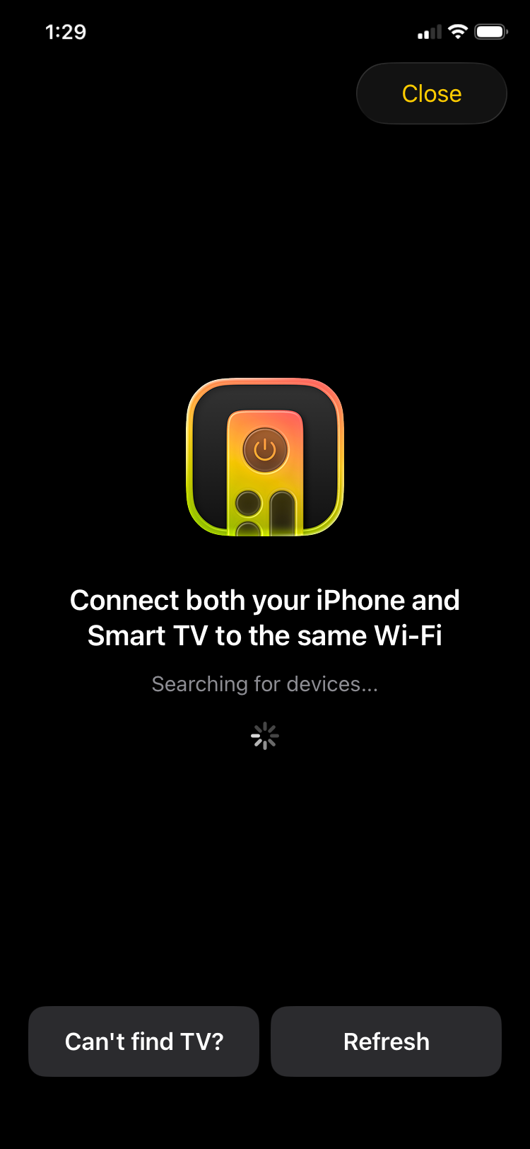 Connect both your devices to the same Wi-Fi