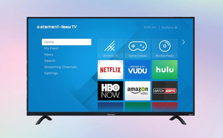 An Element TV on a neutral background