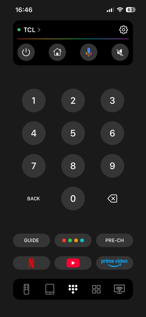 TVRem is connected to Google TV