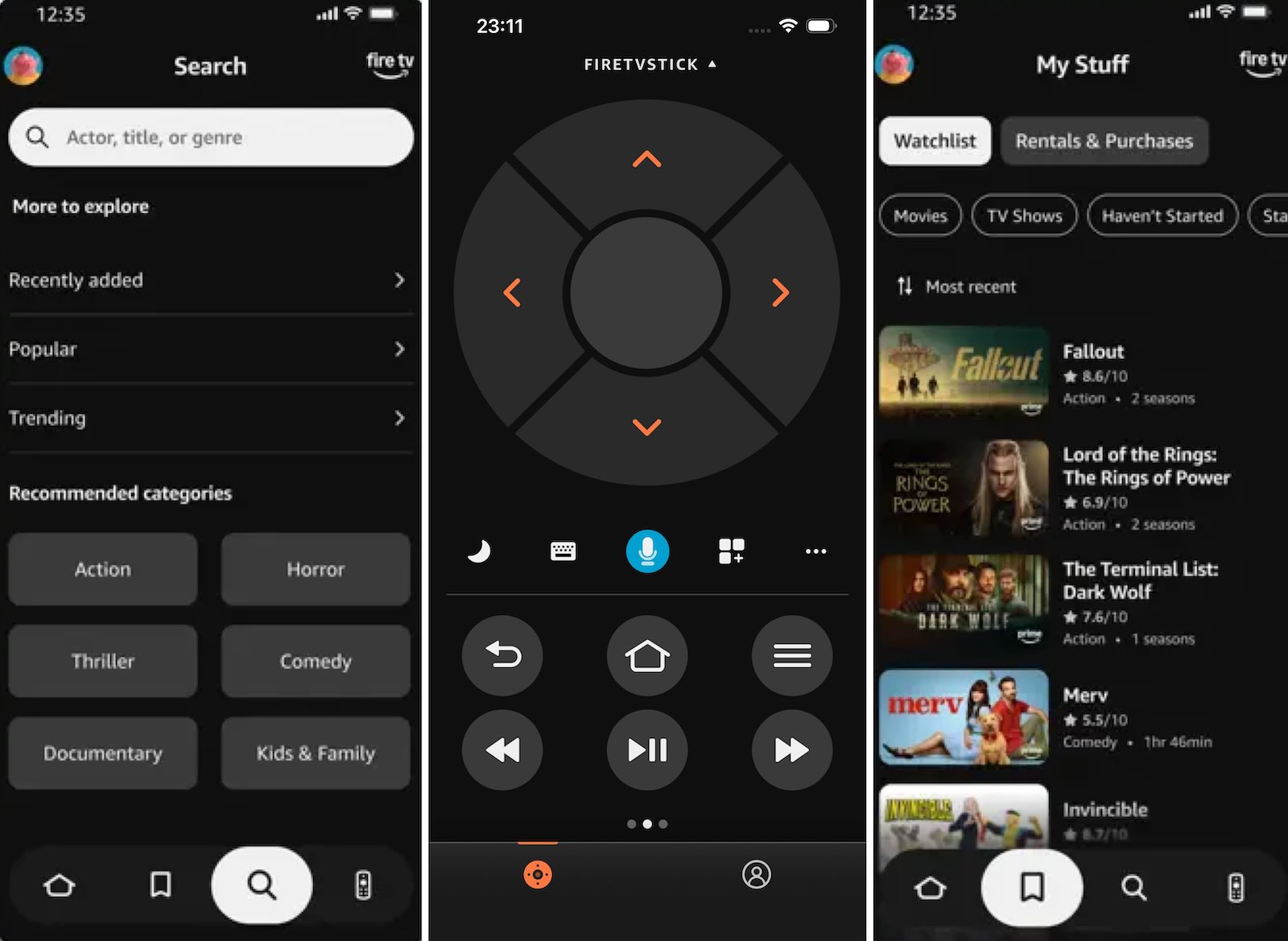 Amazon Fire TV - for Hisense Fire TV app and the main screens Amazon Fire TV - for Hisense Fire TV app and the main screens